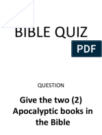 Bible Quiz Spkk