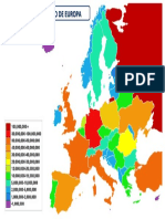 Mapa Demografico Europa