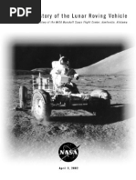 A Brief History of The Lunar Roving Vehicle