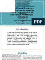 Practica N°5. Efectos de La Viscocidad en La Curva Caracteristica de Una Bomba Centrifuga