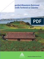 Seguridad Alimentaria Nutricional SAN y Desarrollo Territorial en Colombia PDF