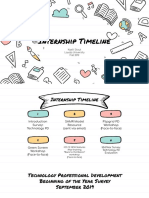 internship timeline  1 