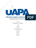 Tarea 5 Metodologia de La Investigacion