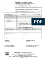 Formulir Dan No. Pendftran CLN Siswa Baru 2018-2019