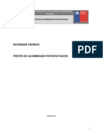 Estandar Tecnico Postes Fotovoltaicos