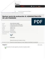 B. ADMINISTRACIÓN DE LAS FINANZAS Intento 2 PDF