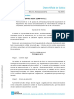 Regulamento Dos Estudos de Doutoramento Da Universidade de Santiago de Compostela