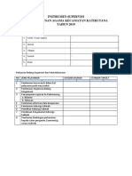 INSTRUMEN MONITORING SUPERVIS Organisasi Dan Ketatalaksanaan