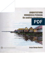 ARQUITECTURA VERNACULA PERUANA - UN ANALISIS TIPOLOGICO - Jorge Burga Bartra PDF