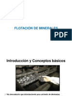 Flotación de minerales clase 9