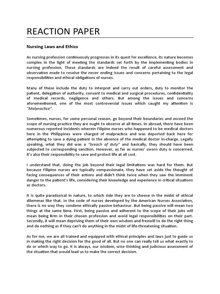 Nursing ethics questions picture