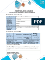 Guía de actividades y rúbrica de evaluación - Fase 5 - Analizar casos de Telemedicina (1).docx