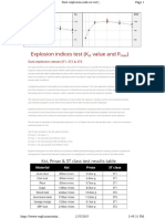 Explosion Indices Test (Kst and Pmax)