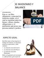 Libro de Inventario y Balance