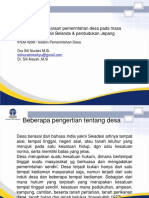 Sistem Pemerintahan Desa