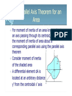 10-2 Parallel Axis Theorem For An Area