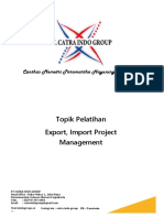 Exim Project Management