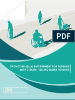 Promoting Equal Environment for Persons with Disabilities and Older Persons