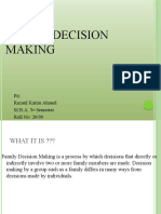 Family Decision Making