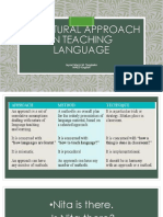 Structural Approach in Teaching Language