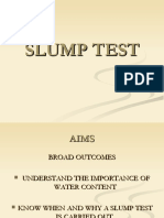 slump test