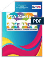 Pta Meeting Cover