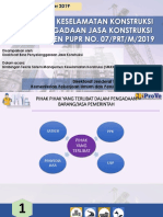 Penerapan Keselamatan Konstruksi Pada Pengadaan Jasa Konstruksi Sesuai Permen PUPR No. 07-2019