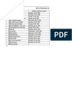 Data Pegawai HLC