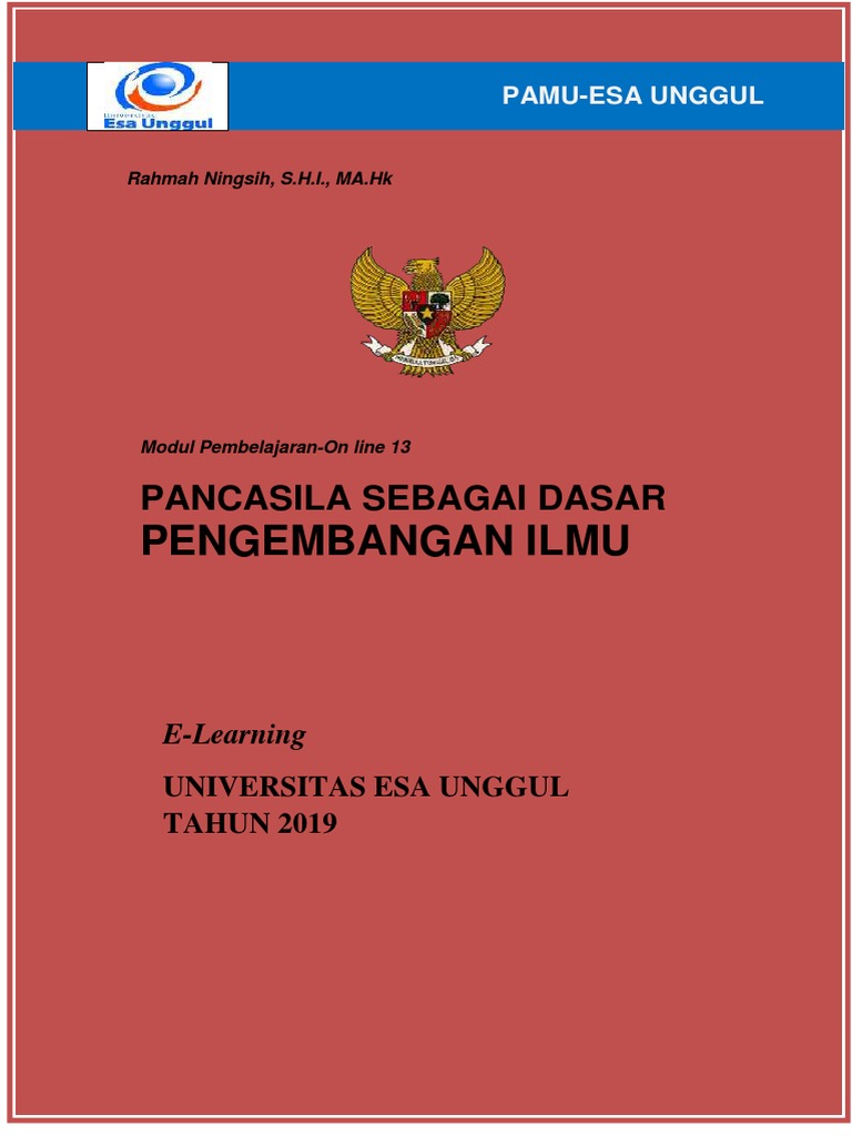 Pancasila sebagai Dasar Pengembangan Ilmu | PDF