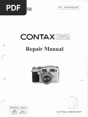 【動作確認済】 CONTAX Contax Ⅱa F0124-39-6x p 1597423478?v=1
