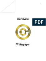 DeroGold Whitepaper