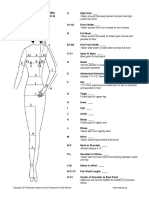 Taking Body Measurements PDF