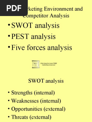 Competitor Analysis