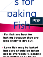 Guidelines For Baking Fish