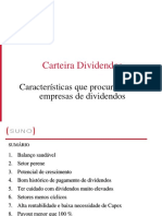 Caracteristicas Em Empresas de Dividendos - Suno