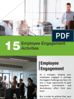 15 Employee Engagement Activities Ebook PDF