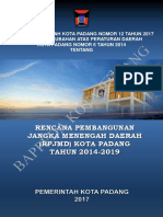 Revisi Rpjmd Kota Padang 2014-2019