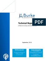 Burke Learning Agility Inventory Technical Report