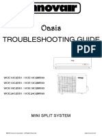 Innovair Oasis Mini Split 2nd Gen 9K 24K Troubleshooting Guide English