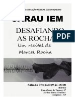 Poster Marcel Rocha