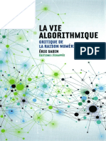Eric Sadin - La vie algorithmique _ Critique de la raison numérique-L'ECHAPPEE EDITIONS (2015).pdf