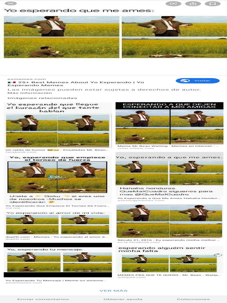 Meme MR Bean Esperando Salir de Vacaiones Profes Búsqueda de Google PDF