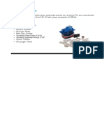 8g Micro Servo Motor for Small Space Modeling