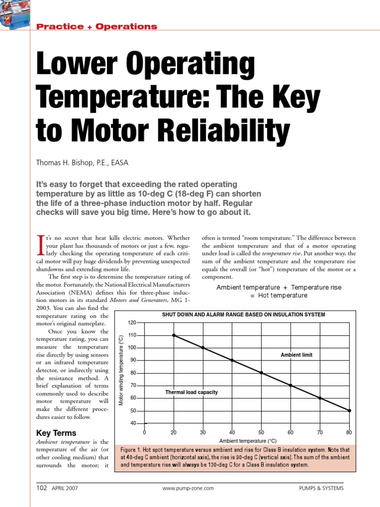 Electric Motor Temperature Management | PDF | Temperature | Electrical ...
