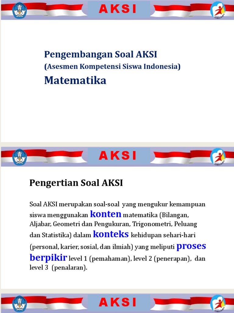 5 Pengembangan Soal Aksi Matematika Sma