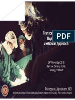 Phẫu thuật cắt tuyến giáp nội soi