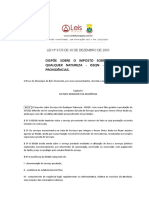 Lei Ordinária 8725 2003 de Belo Horizonte MG