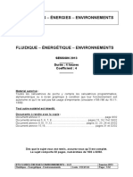 BTSFLUIDE Fluide-Energie-Environnement 2013 OptionB