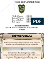 Daftar Pustaka dan Catatan Kaki