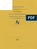 Didier F. - Heidegger - Et - Le Christianisme PDF